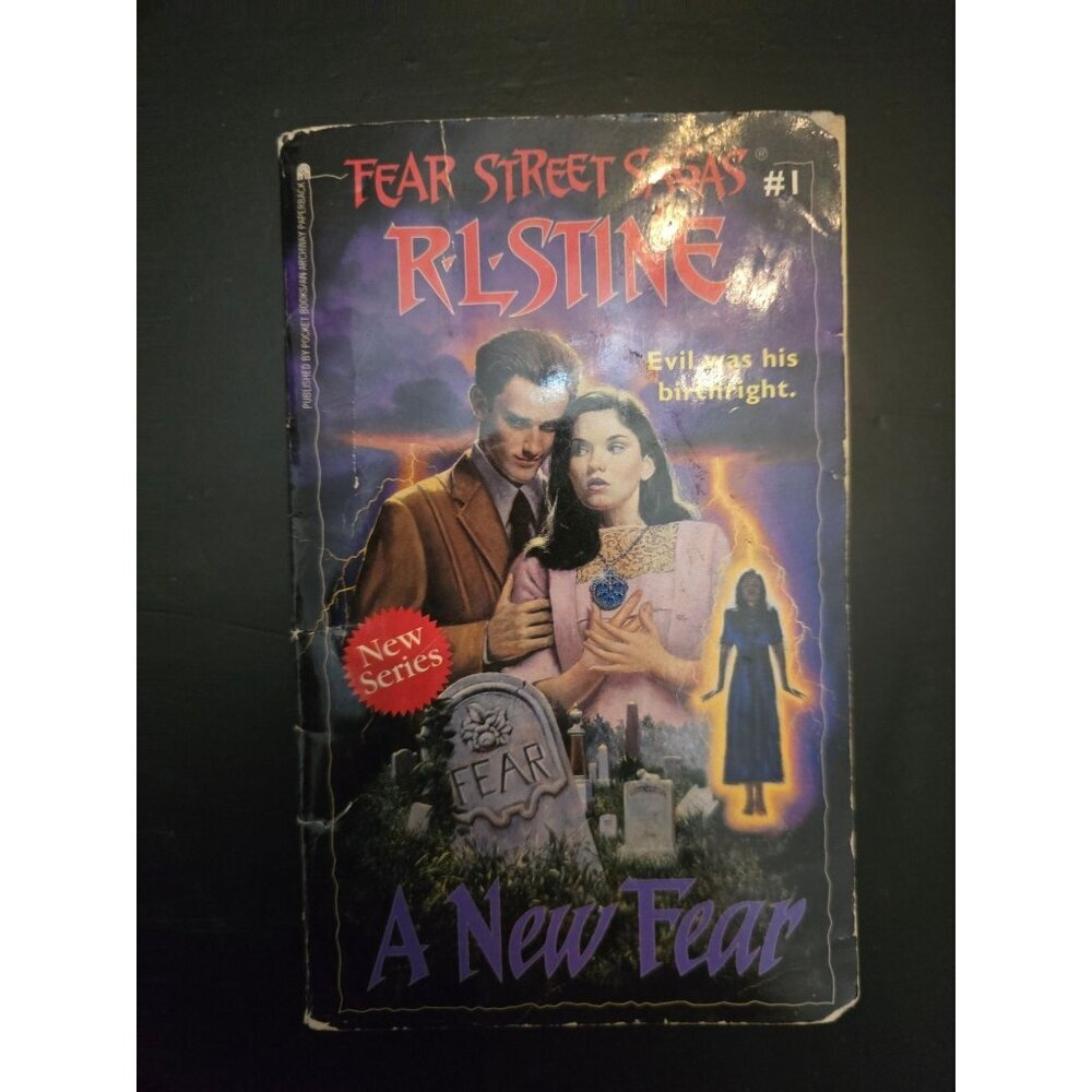 Fear Street Sagas #1 A New Fear by R.L. Stine Vintage Horror Paperback Book